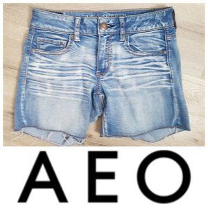 American Eagle Super Stretch Midi Shorts